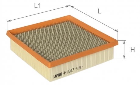 Фільтр повітряний ALPHA FILTER AF1947S