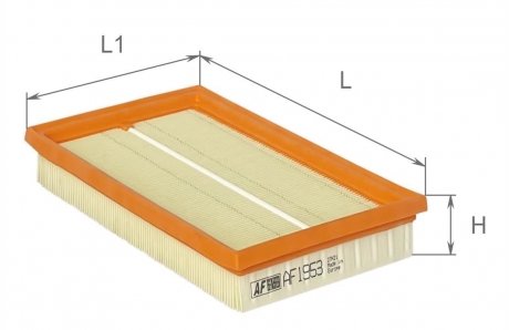 Фільтр повітряний ALPHA FILTER AF1953