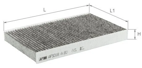 Фильтр салона ALPHA FILTER AF5018A