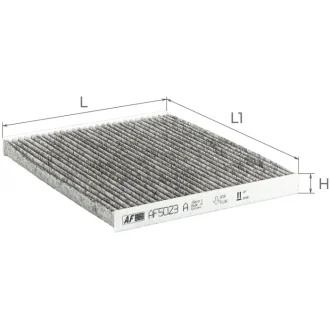 Фильтр салона ALPHA FILTER AF5023A