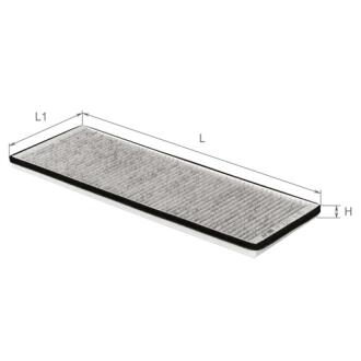 Фільтр салону ALPHA FILTER AF5033A