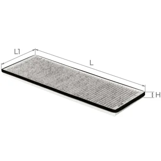Фільтр салону ALPHA FILTER AF5033A