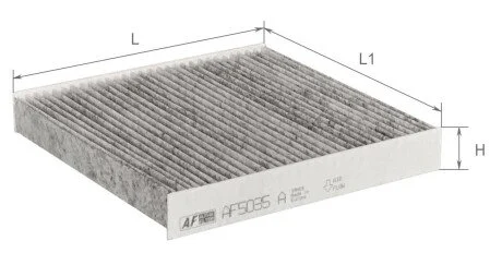 Фильтр салона стандартный ALPHA FILTER AF5035A
