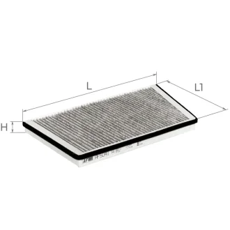 Фильтр салона угольный ALPHA FILTER AF5041A