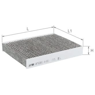 Фильтр салона ALPHA FILTER AF5081A