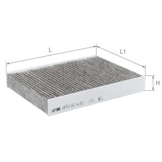 Фільтр салону ALPHA FILTER AF5116A