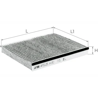 Фільтр салону ALPHA FILTER AF5125A