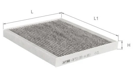 Фильтр салона угольный ALPHA FILTER AF5139A