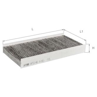 Фільтр салону ALPHA FILTER AF5146A