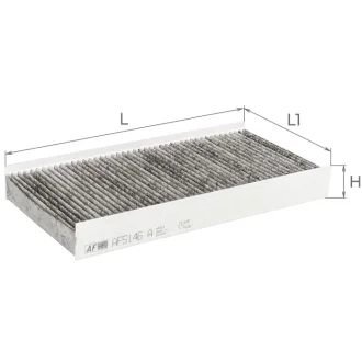 Фільтр салону ALPHA FILTER AF5146A