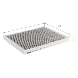 Фільтр салону ALPHA FILTER AF5148A