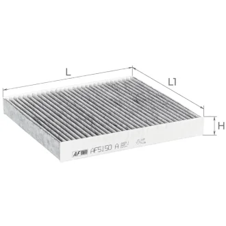 Фільтр салону ALPHA FILTER AF5150A