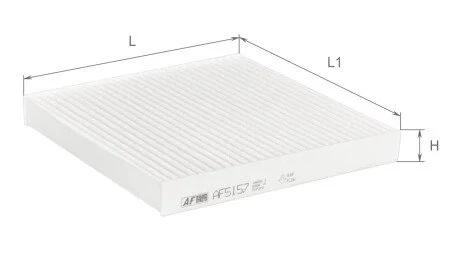 Фильтр салона ALPHA FILTER AF5157