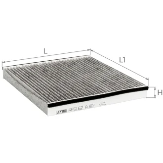 Фильтр салона ALPHA FILTER AF5162A