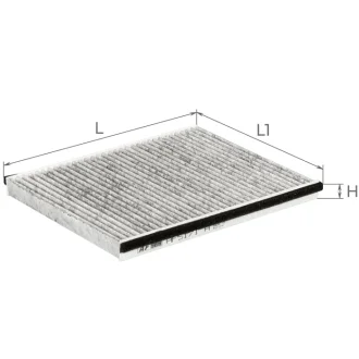 Фільтр салону ALPHA FILTER AF5171A