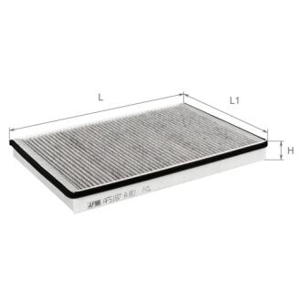 Фільтр салону ALPHA FILTER AF5187A