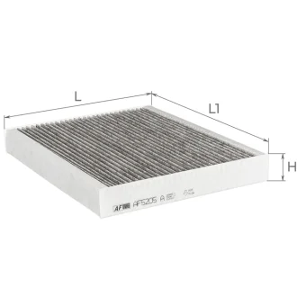 Фильтр салона ALPHA FILTER AF5205A