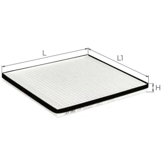 Фильтр салона CHERY M11 (выр-во) ALPHA FILTER AF5222