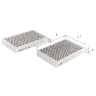 Фільтр салону к-т 2 шт ALPHA FILTER AF5238A-2