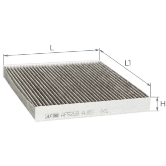 Фільтр салону ALPHA FILTER AF5258A
