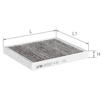 Фильтр салона FORD EXPLORER 11-19 угольный ALPHA FILTER AF5267A