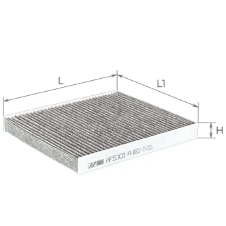 Фільтр салону ALPHA FILTER AF5301A