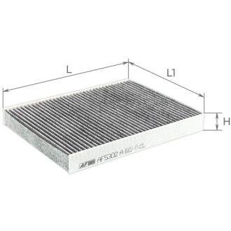 Фільтр салону ALPHA FILTER AF5302A