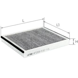 Фільтр салону ALPHA FILTER AF5306A