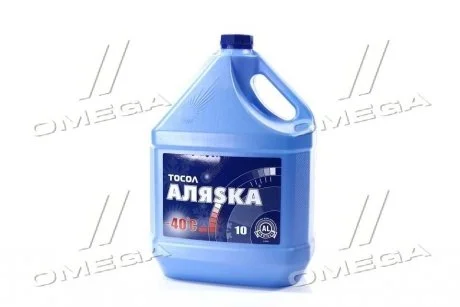 Антифриз синий, -40 °C, G11, 10 л АЛЯSКА 5066