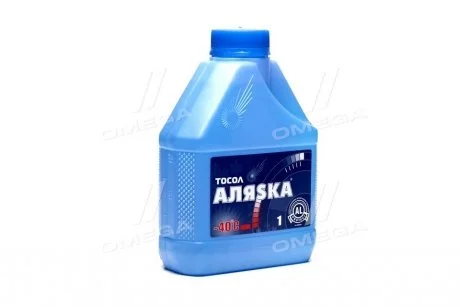 Антифриз синий, -40 °C, G11, 1 л АЛЯSКА 5069