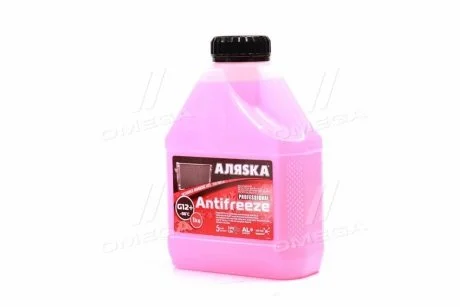 Антифриз красный, -30 °C, G12+, 1 кг АЛЯSКА 9004