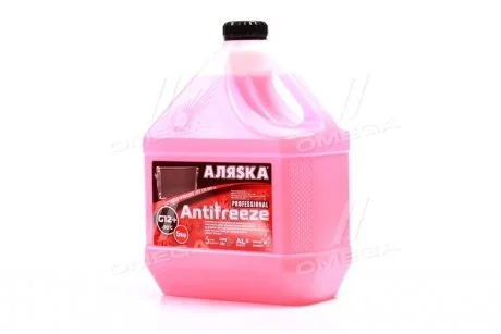 Антифриз красный, -30 °C, G12+, 5 кг АЛЯSКА 9005