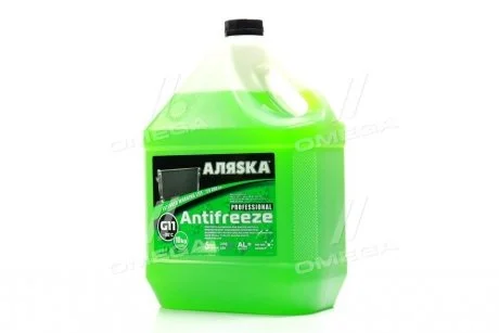 Антифриз зеленый, -30 °C, G11, 10 кг АЛЯSКА 9009