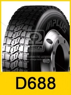 Шина 10,00R20 149/146K D688 з камерою та обідною стрічкою APLUS 8004057