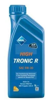 Масло моторное 5W-30 синтетика 1 л. Aral HighTronic R C4 ARAL 151CEE