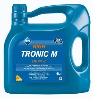 Масла моторные Aral High Tronic M 5W-40, 4л. ARAL 154FE8
