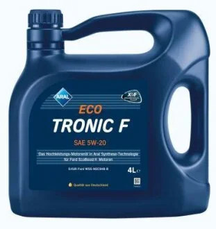 Олива Aral EcoTronic F 5W-20, 4л. ARAL 15570E