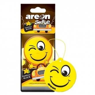 Освіжувач повітря AREON сухий листок Smile Dry Vanilla Black Areon 00000049939