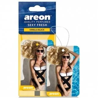 Освіжувач повітря AREON сухий листок Sexy Fresh Vanilla Black Areon 00000053965