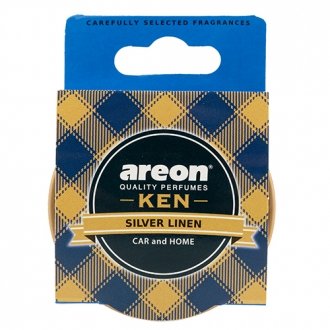Освіжувач повітря KEN Silver Linen (AK41) Areon 00000061520 (фото 1)