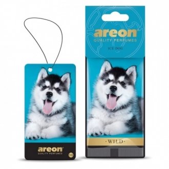 Освежитель воздуха сухой лист Wild Ice Dog (AW10) Areon 00000061758