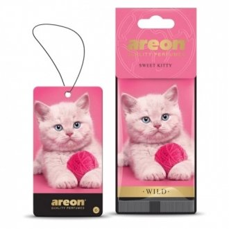 Освежитель воздуха сухой лист Wild Sweet Kitty (AW06) Areon 00000061760