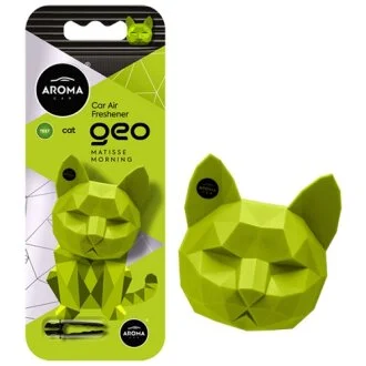 Ароматизатор на дефлектор Car Geo Cat Green Matisse Morning Aroma 12056