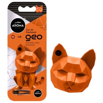 Ароматизатор на дефлектор Car Geo Cat Orange Sparkling Mango Aroma 12059
