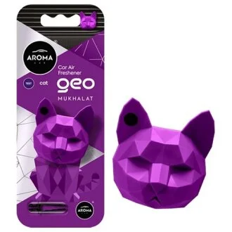 Ароматизатор на дефлектор Car Geo Cat Purple Mukhalat Aroma 12151