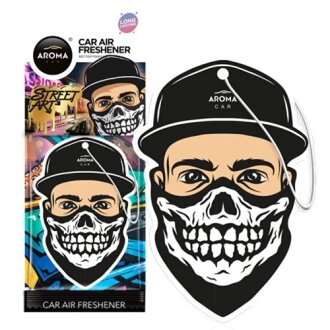 Фото ароматизатор Car Cellulose STREET ART Jaw Aroma 83267 Ароматизатор Car Cellulose STREET ART Jaw Aroma 83267