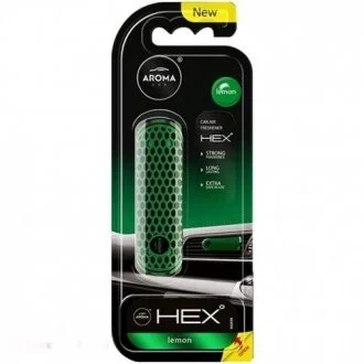 Ароматизатор на дефлектор Car HEX 10g - LEMON Aroma 83579