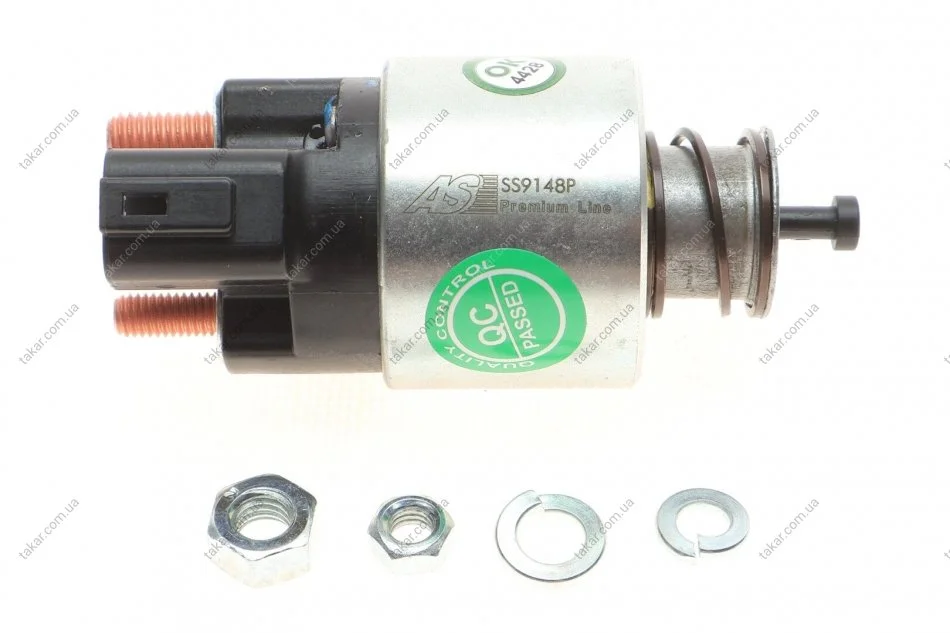 Реле стартера втягивающее 12V AS SS9148P (фото 1)