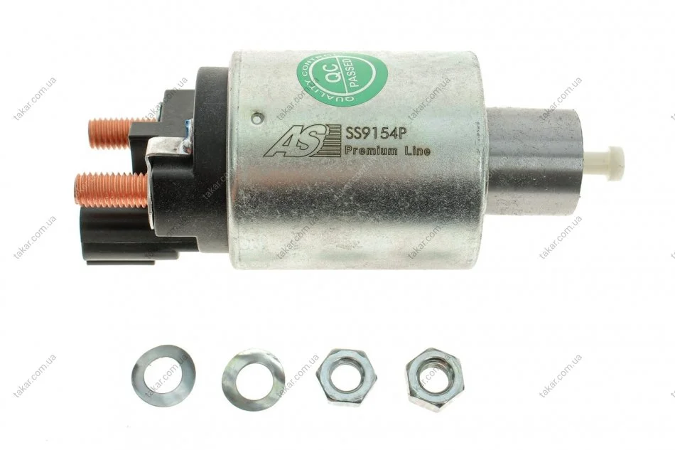 Реле стартера втягивающее 12V AS SS9154P (фото 1)