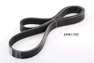 Полікліновий ремінь 6 ребер ASHIKA 112-6PK1150